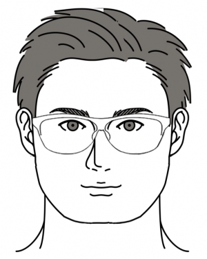 太め 大きい顔に似合うメガネ メガネ似合わせ講座ポイントは３つだけ 長野 松本 上越3プライスのメガネショップ E Zone イーゾーン